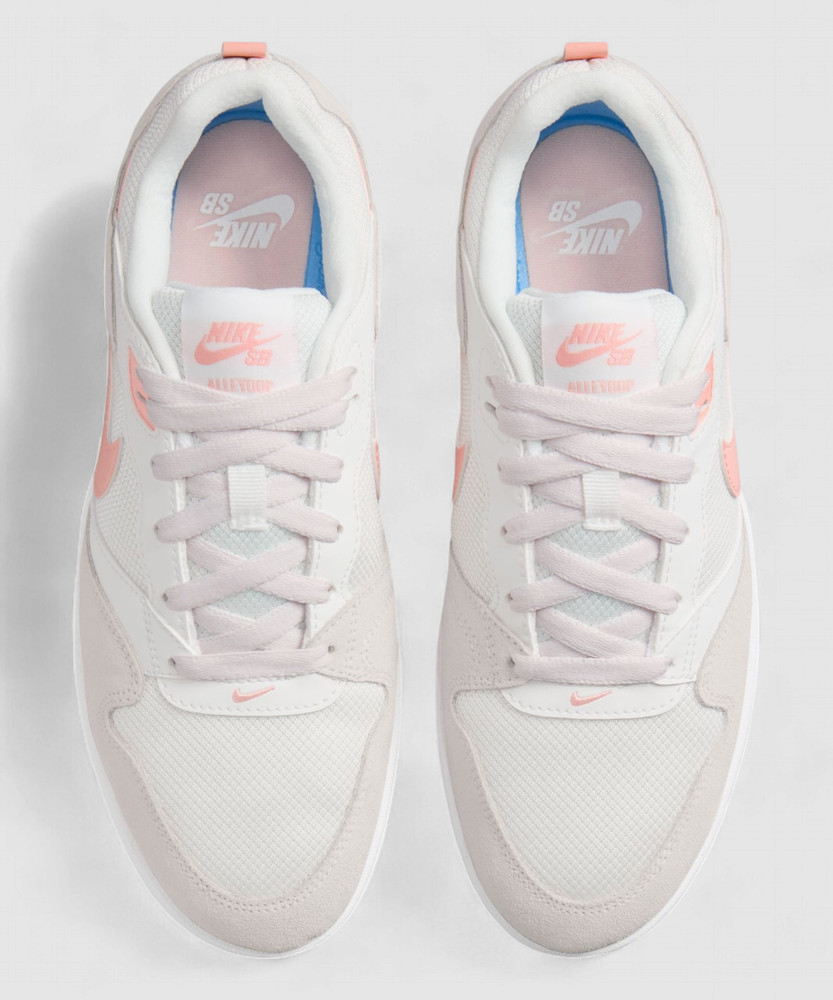 nike sb alleyoop white and pink