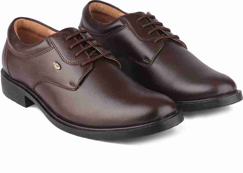 Cushion walk mens lace up shoes top