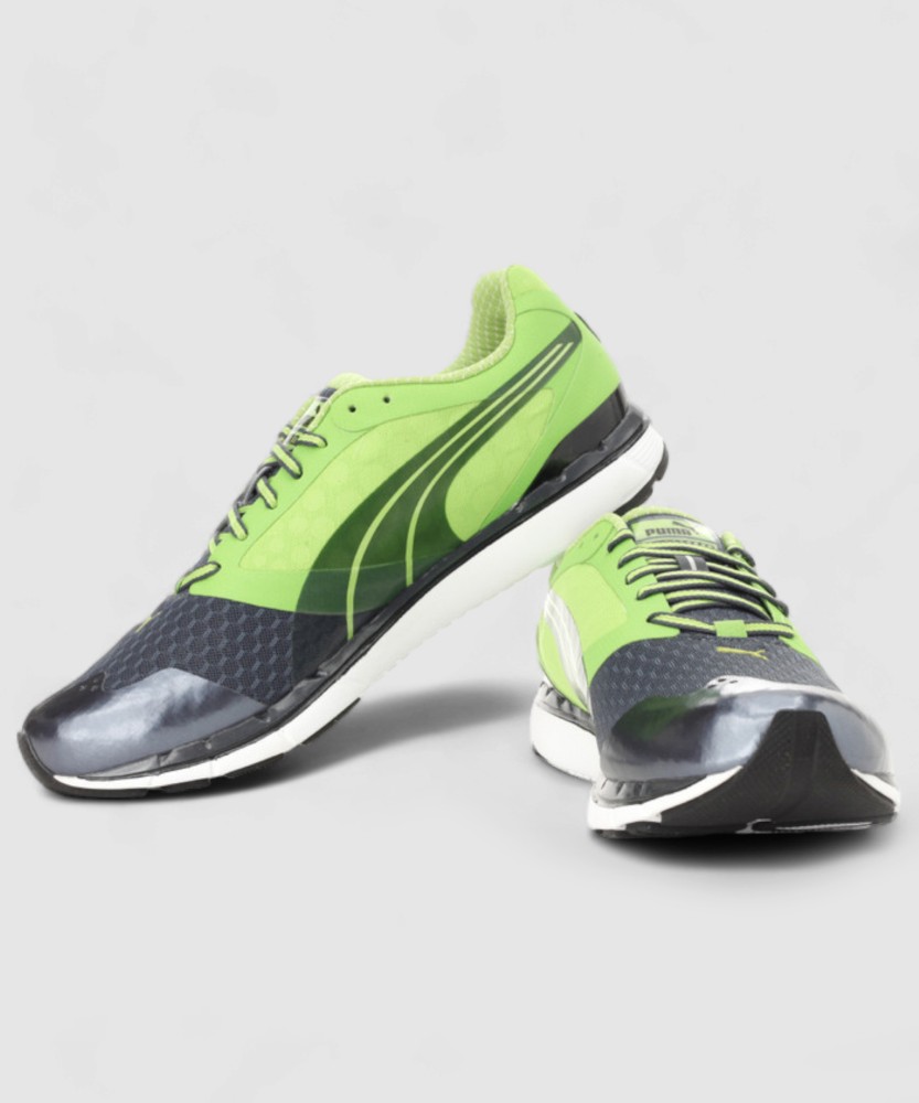 PUMA Faas 500 v2 Running Shoes For Men Buy Dark Grey Green Black Color PUMA Faas 500 v2 Running Shoes For Men Online at Best Price Shop Online for Footwears