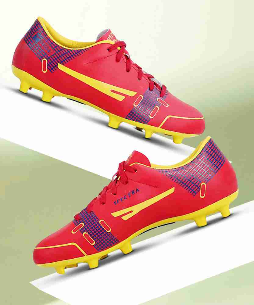 Sega New Spectra Red Mens Football Shoes