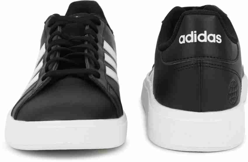 adidas Grand Court Base Shoes - Black | Men's Lifestyle | adidas US