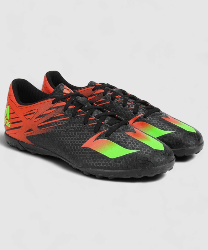 ADIDAS MESSI 15.4 TF Football Shoes For Men Buy CBLACK SGREEN SOLRED Color ADIDAS MESSI 15.4 TF Football Shoes For Men Online at Best Price Shop Online for Footwears in India Flipkart