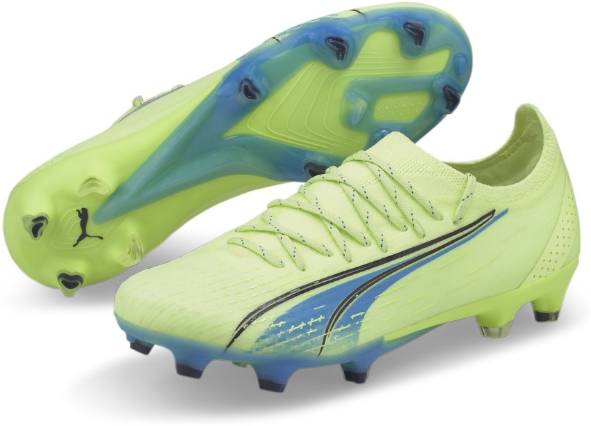 Puma football boots clearance green