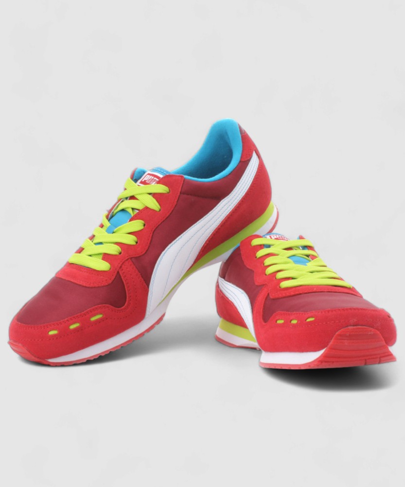 PUMA Cabana Racer Ii Running Shoes For Men Buy Team Burgundy White Team Regal Red Color PUMA Cabana Racer Ii Running Shoes For Men Online at Best Price Shop Online