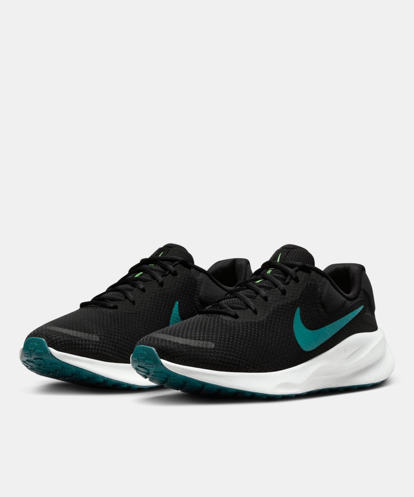 Nike black 2025 shoes flipkart