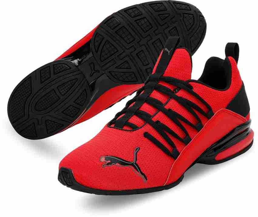 Puma axelion clearance mesh red