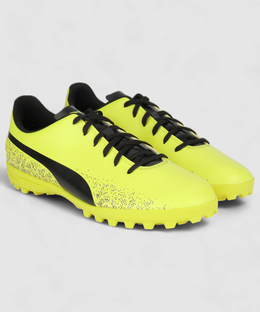 PUMA Truora TT Football Shoes For Men Buy Blazing Yellow Puma Black Color PUMA Truora TT Football Shoes For Men Online at Best Price Shop Online for Footwears in India