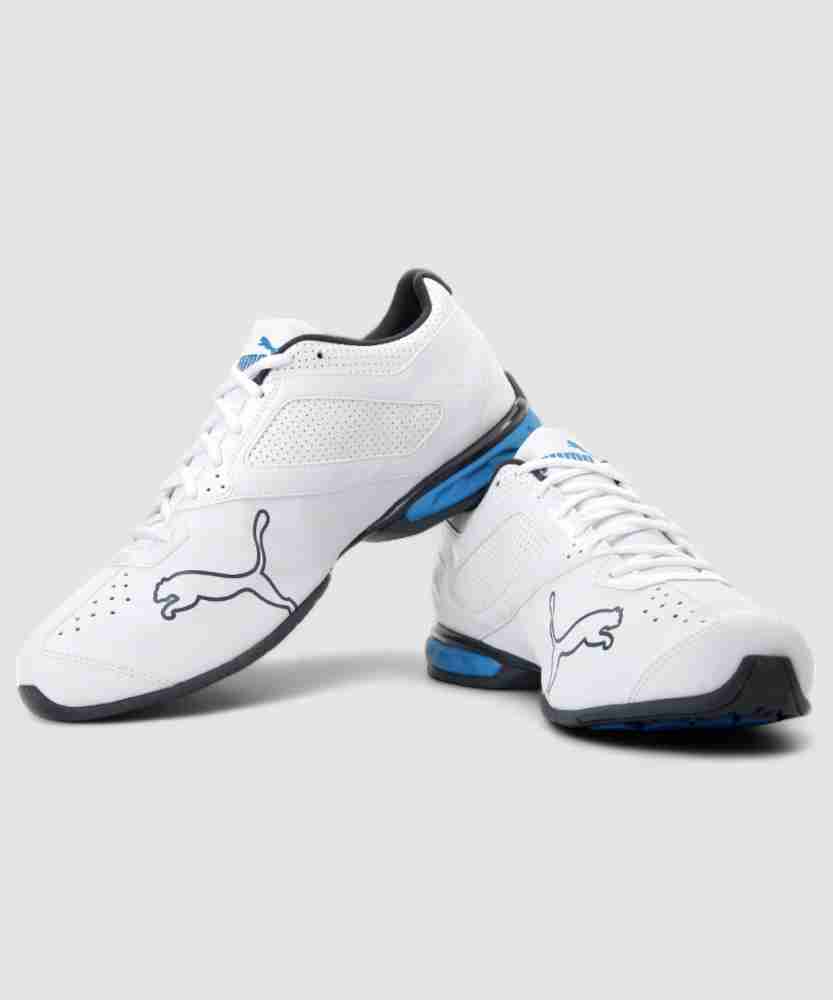 PUMA Tazon 5 NM Running Shoes For Men Buy White Puma Silver Methyl Blue Color PUMA Tazon 5 NM Running Shoes For Men Online at Best Price Shop Online for Footwears in India Flipkart