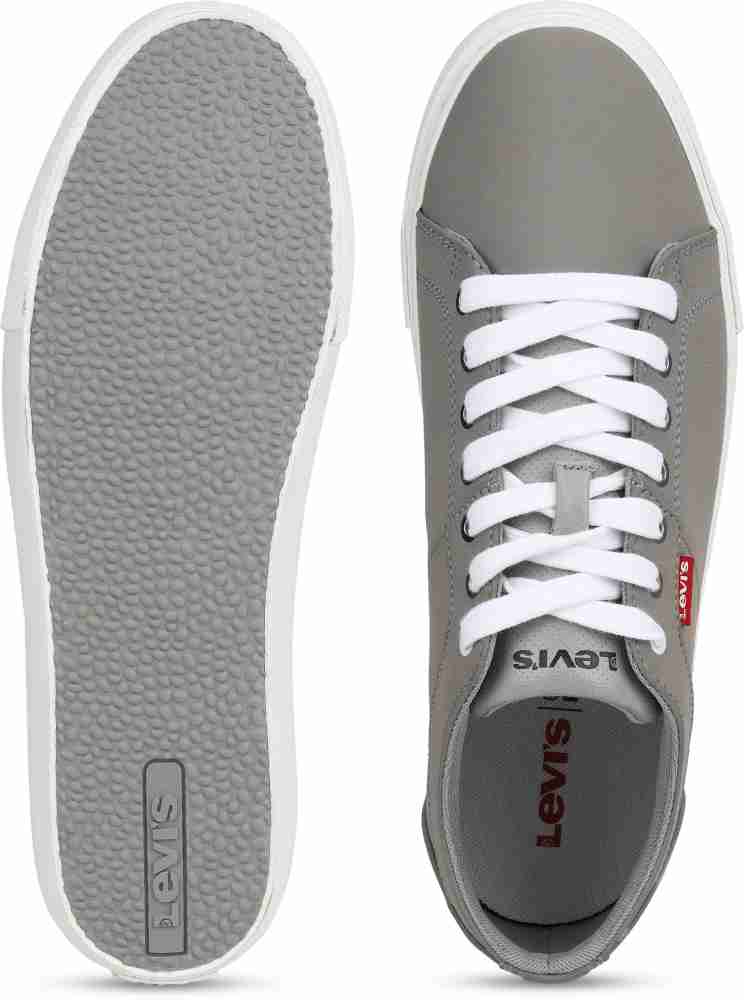 Grey clearance levis shoes