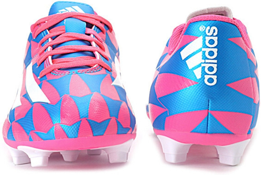 ADIDAS F5 Fg Football Shoes For Men Buy Sopink Cwhite Solblu Color ADIDAS F5 Fg Football Shoes For Men Online at Best Price Shop Online for Footwears in India Flipkart