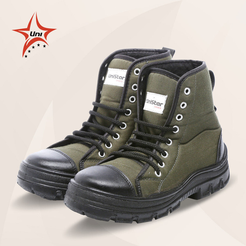Unistar high ankle jungle boots top
