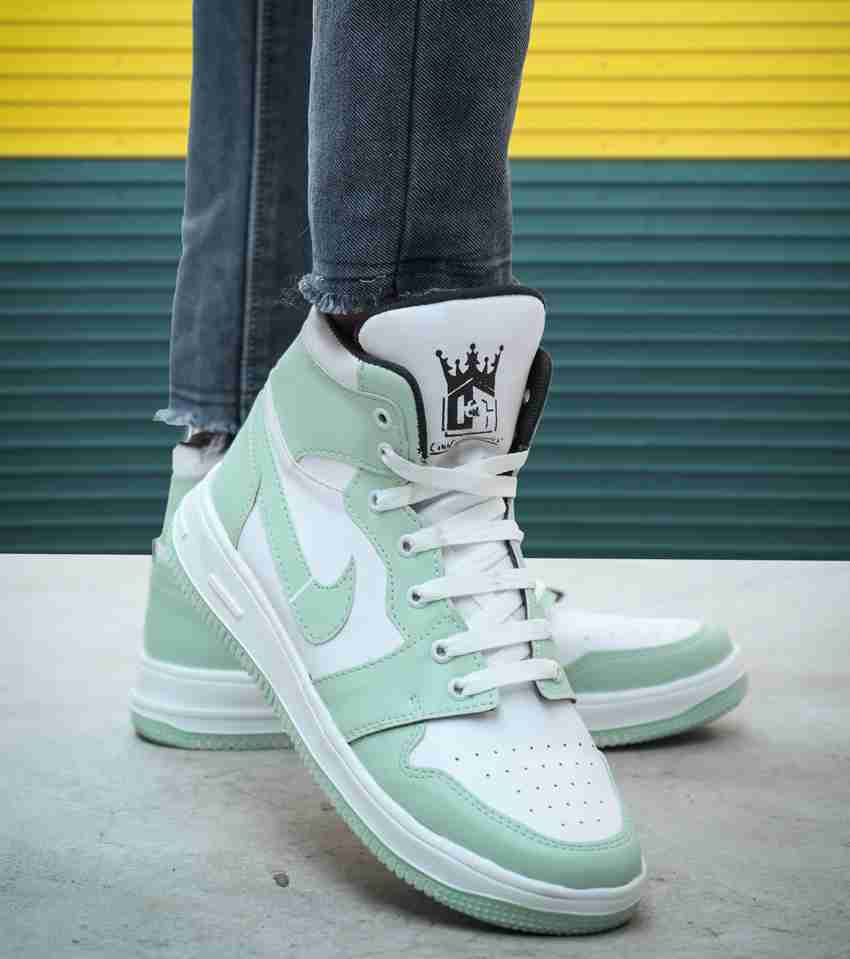 Lime green jordan new arrivals shoes