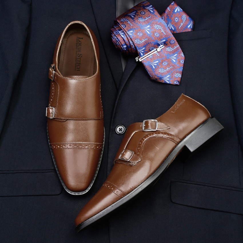 Monk strap shop shoes india