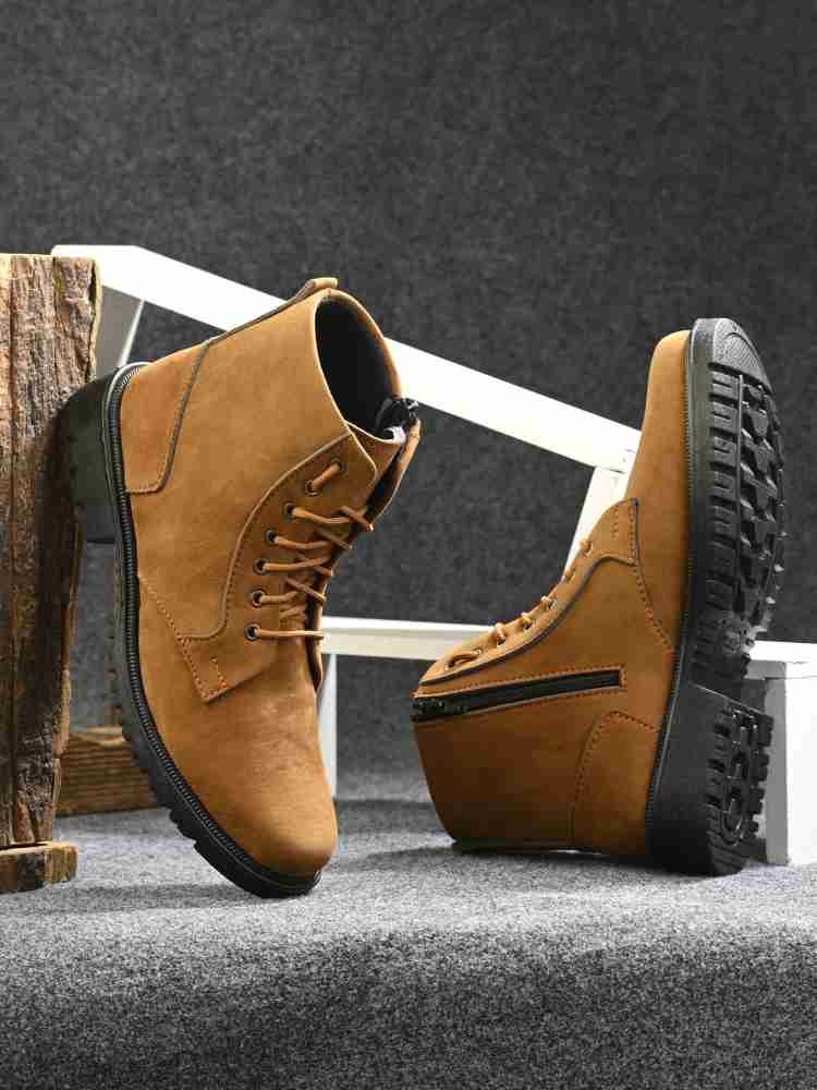 Fox leather outlet boots