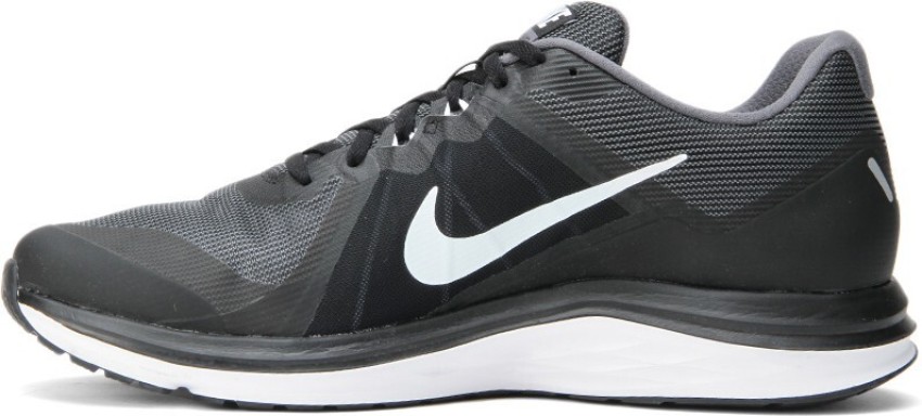 NIKE DUAL FUSION Running Shoes For Men Buy BLACK WHITE DARK GREY NOIR GRIS FONCE BLANC Color NIKE DUAL FUSION Running Shoes For Men Online at Best Price