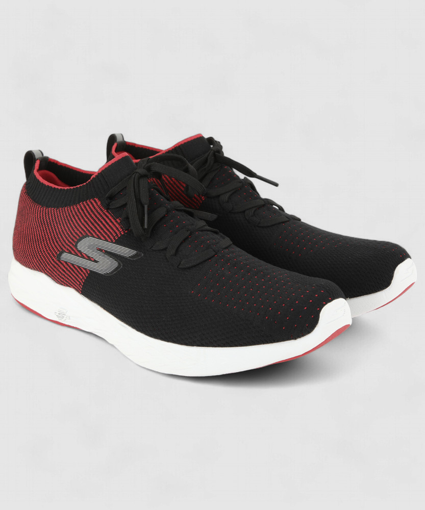 skechers go run 6 mens red