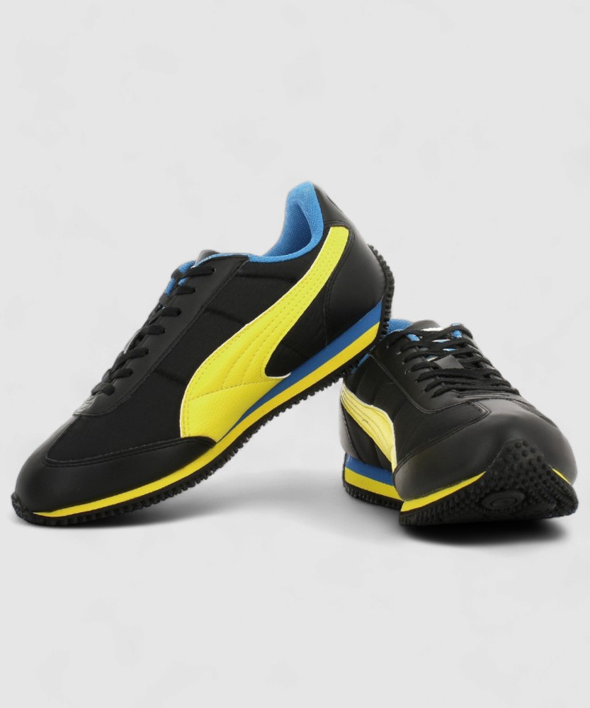 PUMA Speeder Tetron II DP Sneakers For Men Buy Black Dandelion Blue Aster Color PUMA Speeder Tetron II DP Sneakers For Men Online at Best Price Shop Online for Footwears