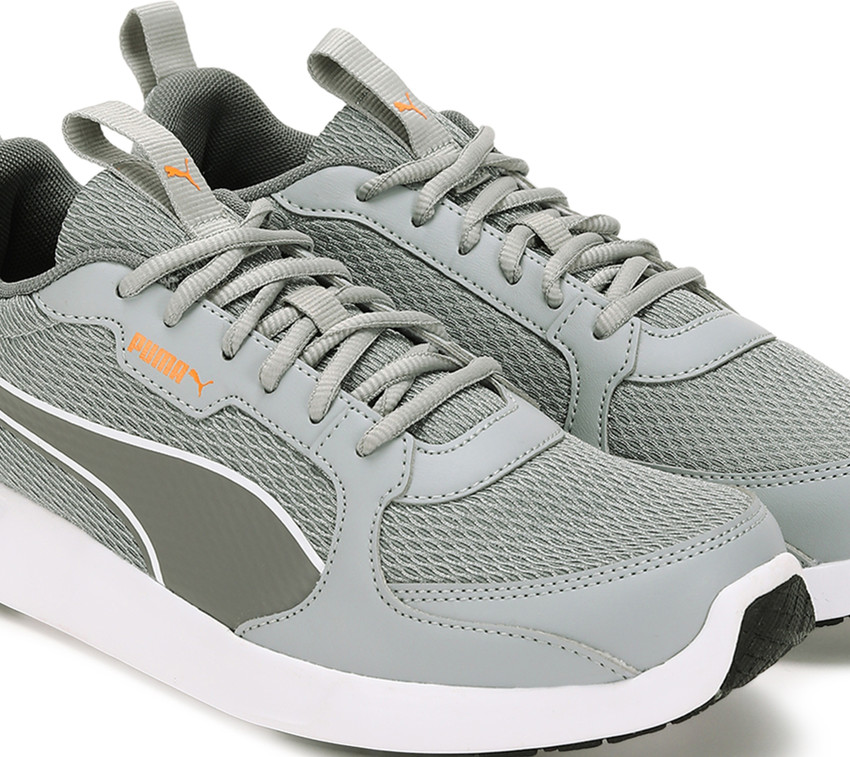 Grey puma tennis shoes store
