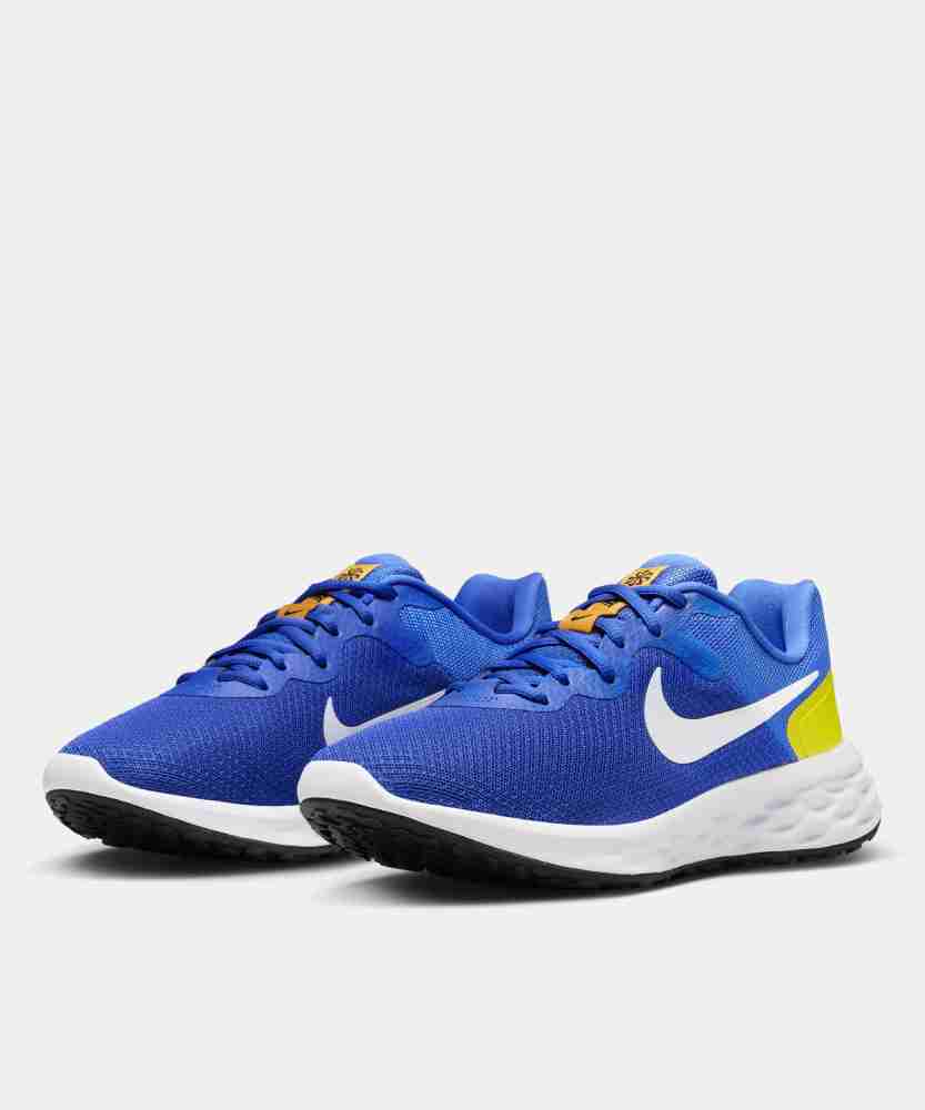 Blue and orange nike flex clearance revolution