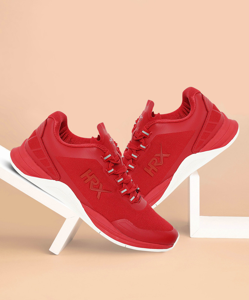 Hrx sale red sneakers