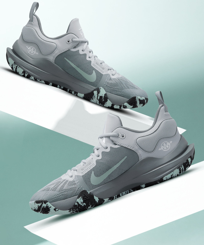 Mens grey basketball shoes hot sale