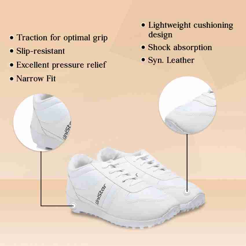 Unistar white sales sports shoes