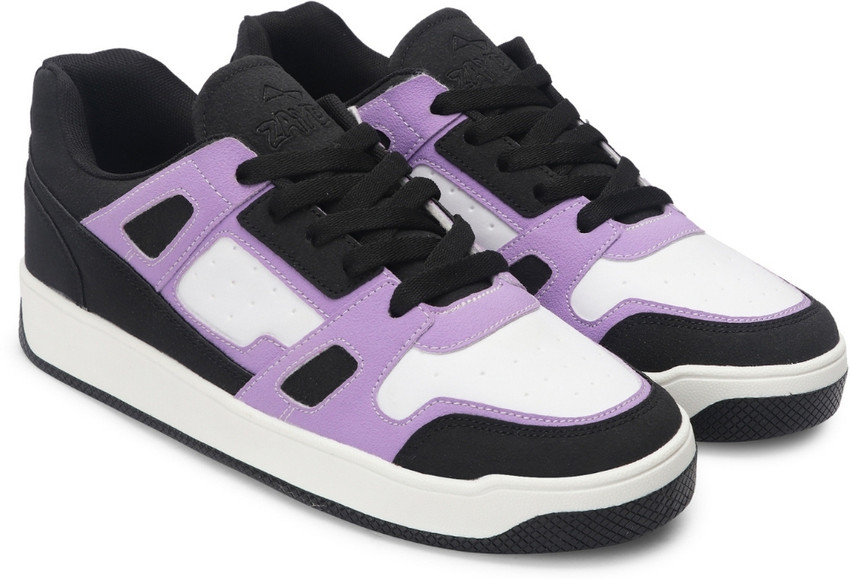 Black and purple mens sneakers deals