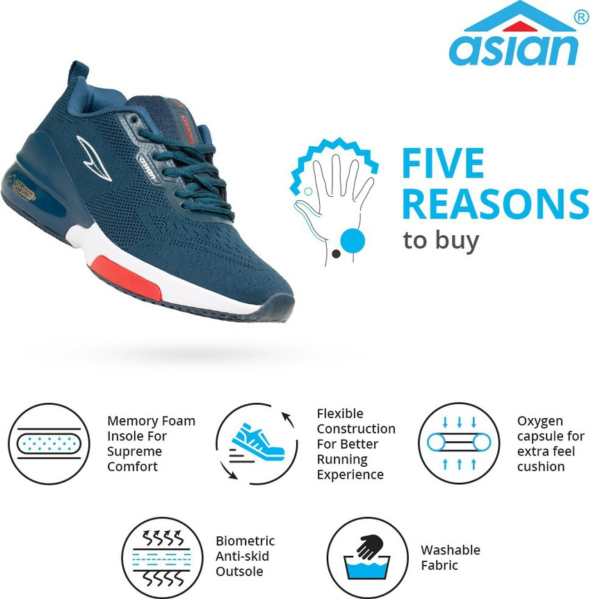 asian Oxygen-01 turquoise Running shoes dual capsule technology for boys | sports shoes for men | Latest Stylish Casual sneakers for men | Lace up lightweight shoes for running, walking, gym, trekking, asian Oxygen-01 turquoise Running shoes dual capsule technology for boys | sports shoes for men | Latest Stylish Casual sneakers for men | Lace up lightweight shoes for running, walking, gym, trekking,