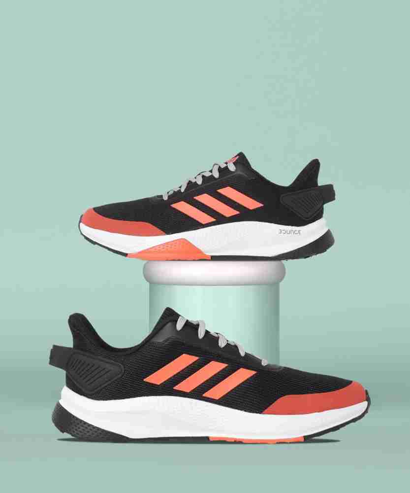 Adidas white black and orange shoes hotsell