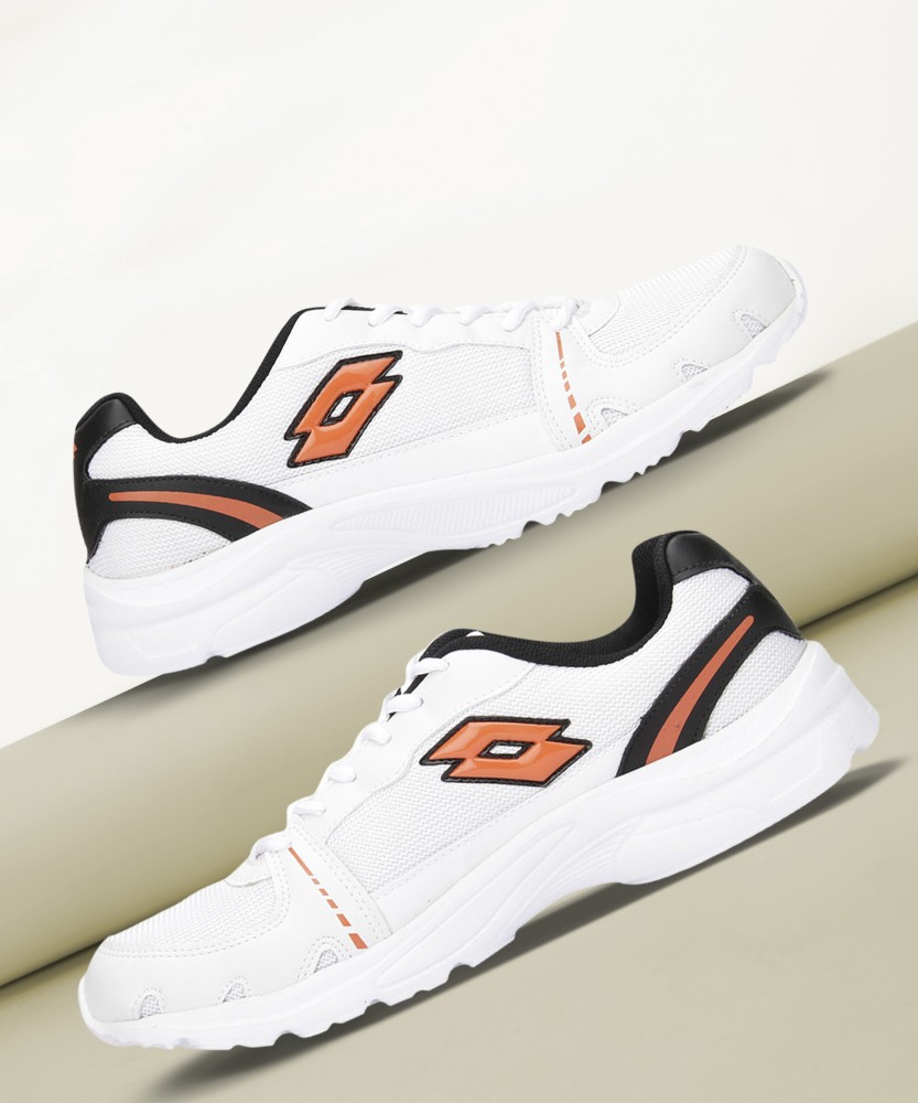 LOTTO Tracker Running Shoes For Men Buy White Orange Color LOTTO Tracker Running Shoes For Men Online at Best Price Shop Online for Footwears in India Flipkart