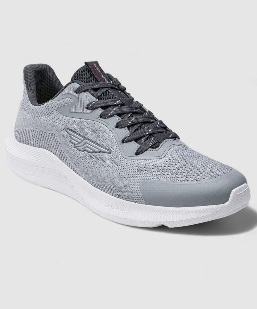 Red tape men's grey running shoes online