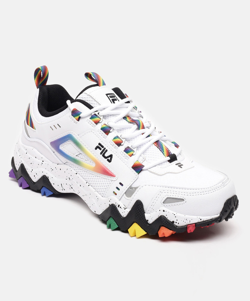 FILA FILA Women OAKMONT TR PRIDE White Sneakers Casuals For Women Buy FILA FILA Women OAKMONT TR PRIDE White Sneakers Casuals For Women Online at Best Price Shop Online for