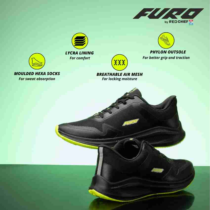 Furo by Red Chief Slip Resistant Lightweight Running Shoes For Men