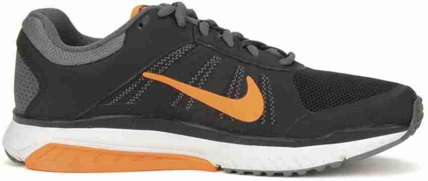 Nike black orange shoes store
