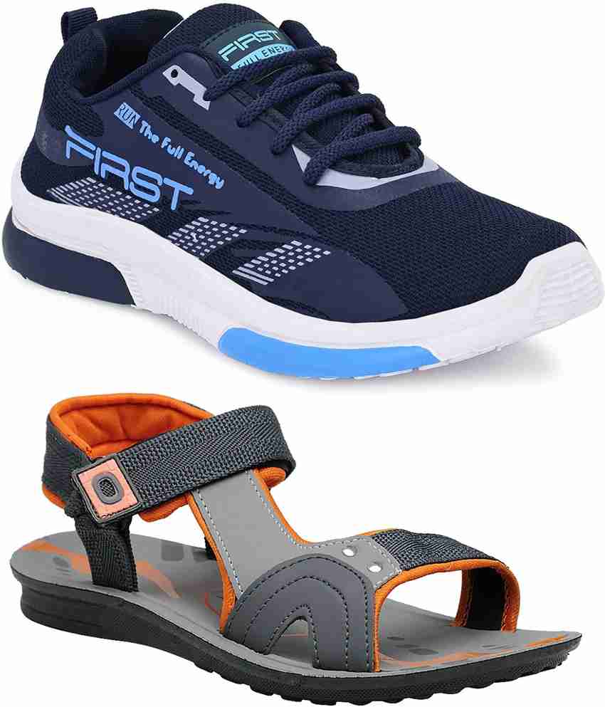 Orvax Men s Combo Pack of Sandals Sports Shoes Outdoors For Men Buy Orvax Men s Combo Pack of Sandals Sports Shoes Outdoors For Men Online at Best Price Shop