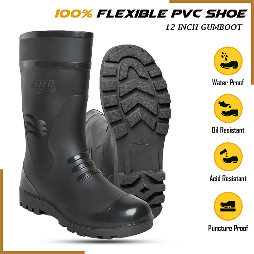 foot trends Gumboot For Men Flexible PVC 12 inch Labour Worker Purpose for Men Boots For Men Buy foot trends Gumboot For Men Flexible PVC 12 inch Labour Worker Purpose for Men Boots For Men