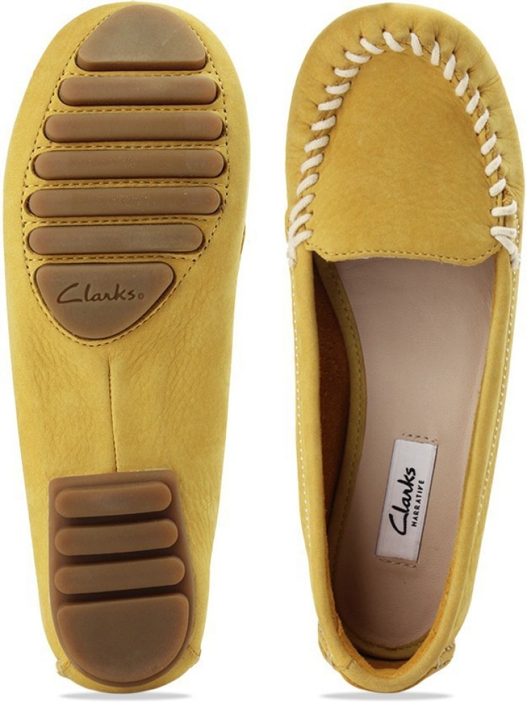 CLARKS Evesham Melody Honey Nubuck Slip On shoes For Women Buy HONEY NUBUCK Color CLARKS Evesham Melody Honey Nubuck Slip On shoes For Women Online at Best Price Shop Online