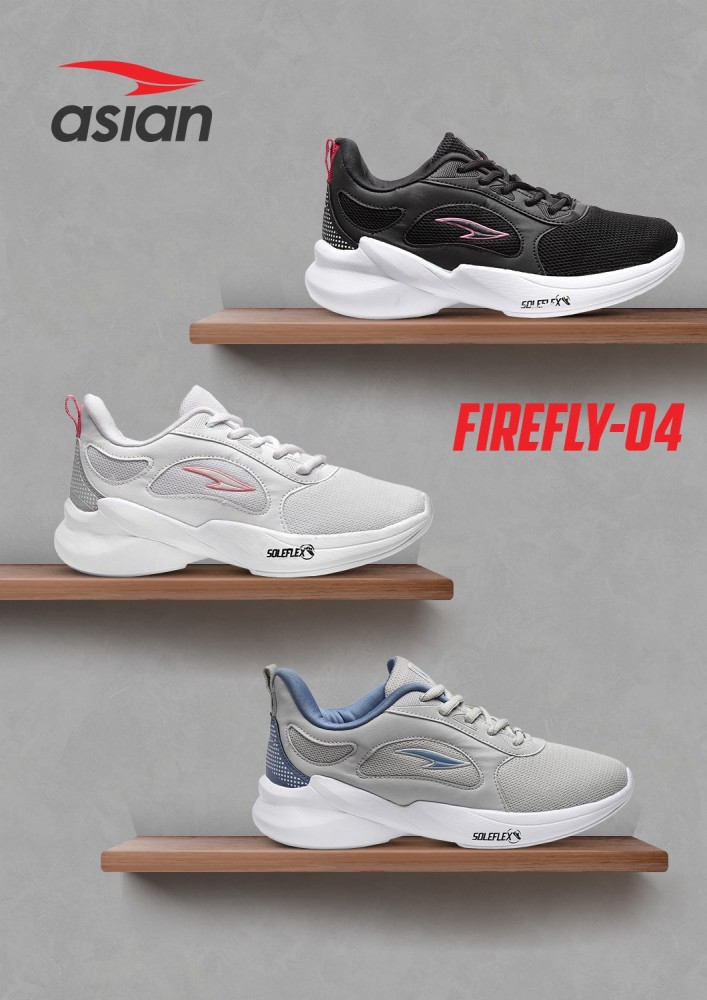 asian Firefly-04 White Sports,Gym,Jogging,Walking,Training,Stylish Running  Shoes For Women - Buy asian Firefly-04 White Sports,Gym,Jogging,Walking,Training,Stylish  Running Shoes For Women Online at Best Price - Shop Online for Footwears in  India