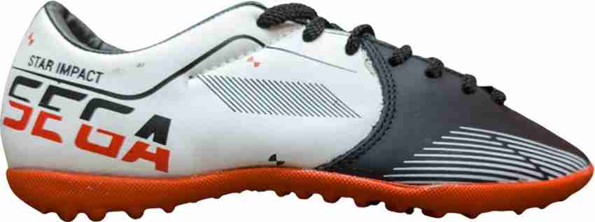 AASHRAy Sega Classic Leather Turf Indoor Football Shoes For Men