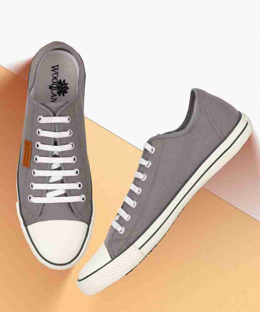 Grey colour hotsell canvas shoes