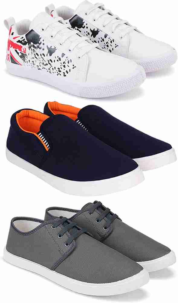 Earton Earton Casual Shoes For Men Waliking Canvas shoes Multicolour Pack Of 3 Sneakers For Men Buy Earton Earton Casual Shoes For Men Waliking Canvas shoes Multicolour Pack Of