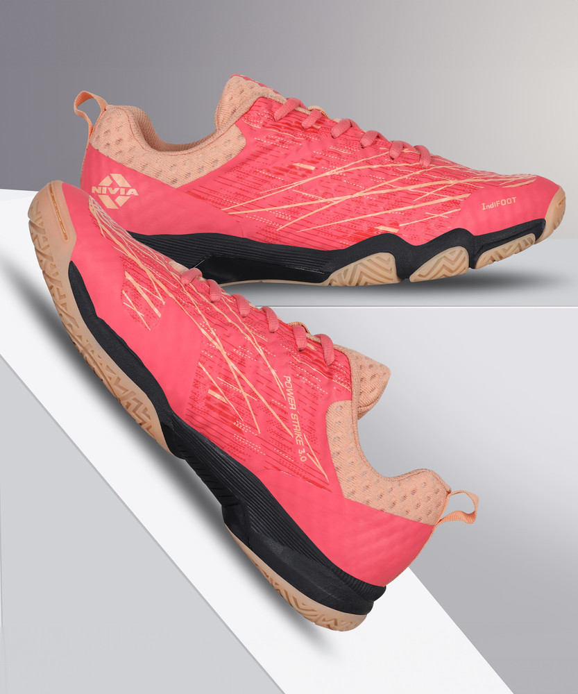 NIVIA Powerstrike 3.0 Badminton Shoes For Women Buy NIVIA Powerstrike 3.0 Badminton Shoes For Women Online at Best Price Shop Online for Footwears in India Flipkart