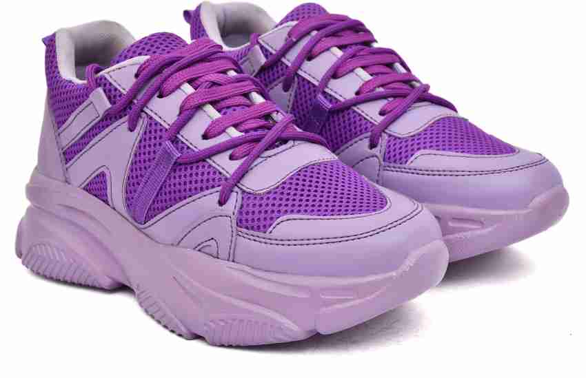 OZJI Women Colorblocked DualLace Sneaker Running Shoes For Women 
