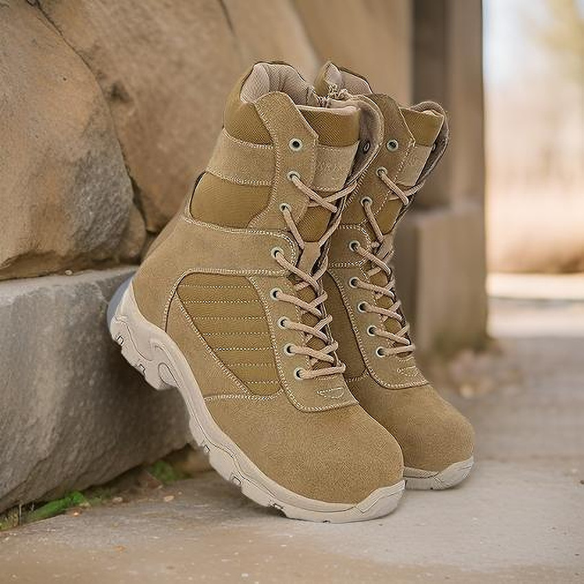 Harrytech London SWAT Tactical Airforce Military Army Boots for Men with Side Zip Suede Leather Boots For Men Buy Harrytech London SWAT Tactical Airforce Military Army Boots for Men with Side Zip Sued...