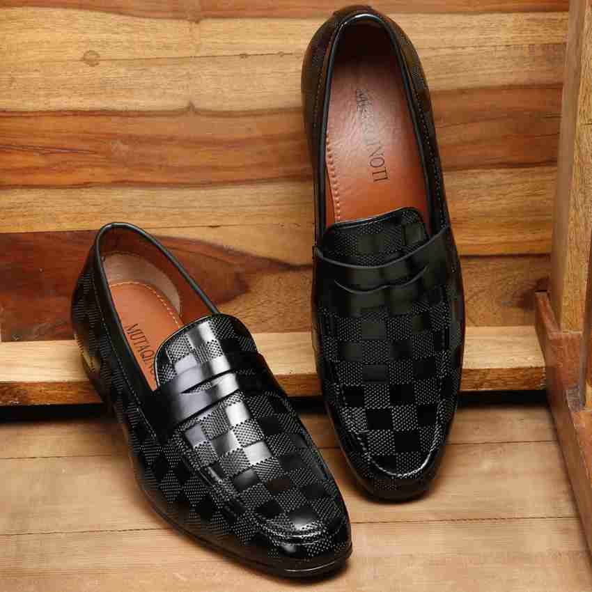 Louis vuitton Leather Men's Loafers Shoes