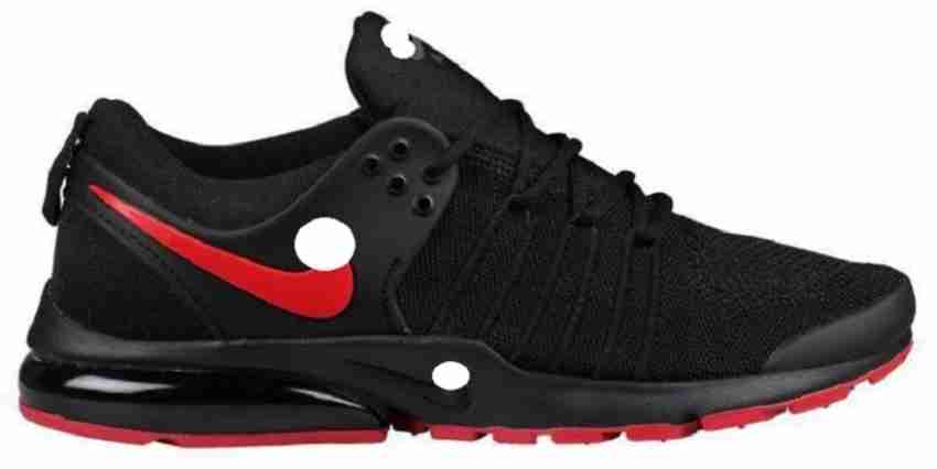 Air presto tube black hotsell running shoes