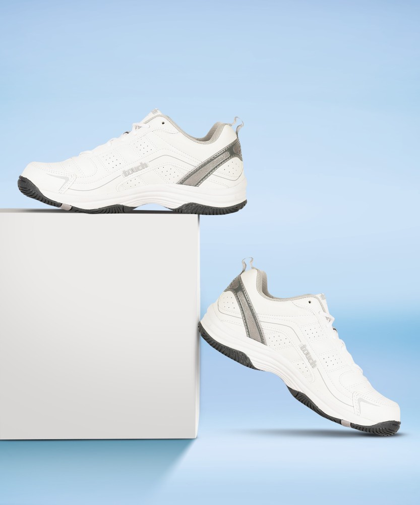 Lakhani touch running deals shoes white