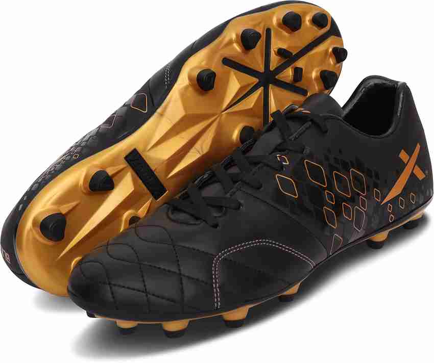 Gold shoes football sales