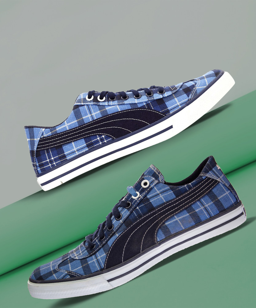 Puma best sale plaid shoes