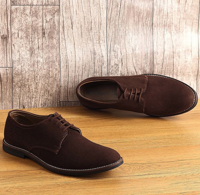 Louis Stitch Loafers And Moccasins : Buy Louis Stitch Italian Handmade  Brown Plain Formal Mocassins Shoes for Men Online